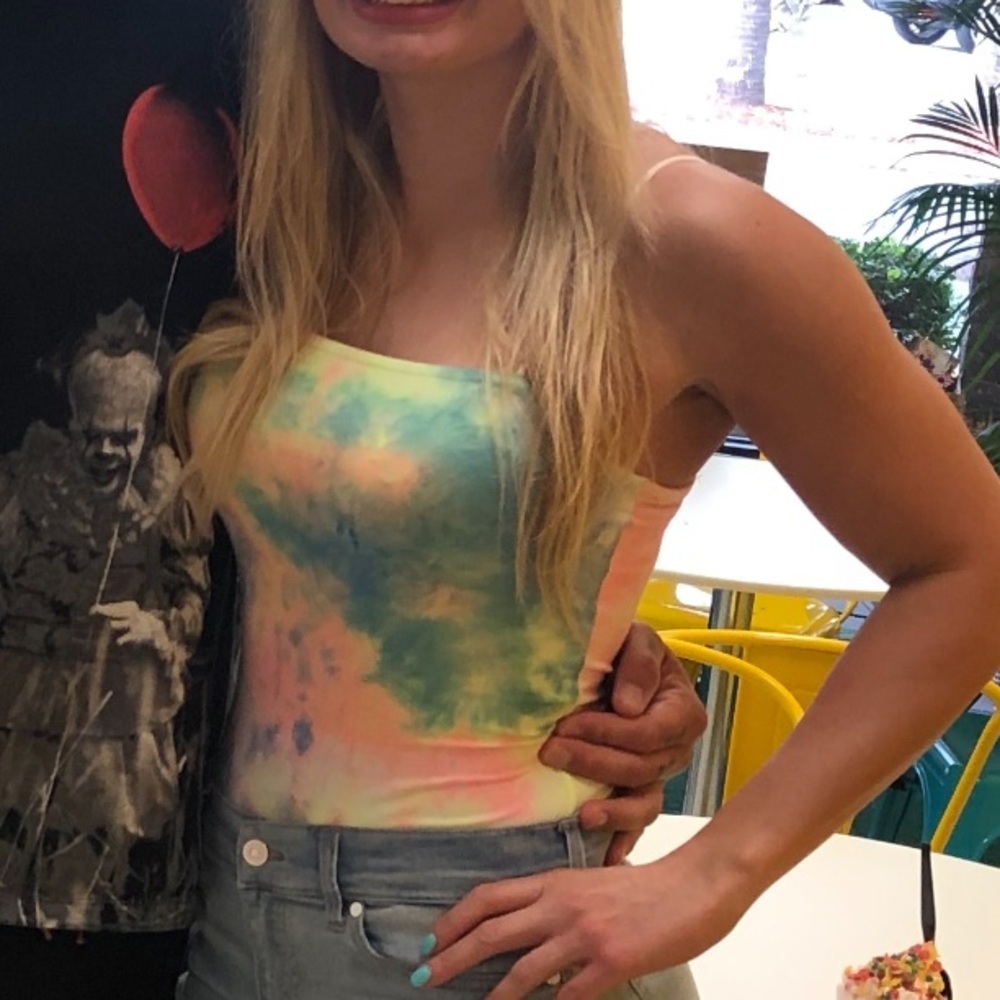 Rue 21 rainbow bodysuit - Picture 9 of 9